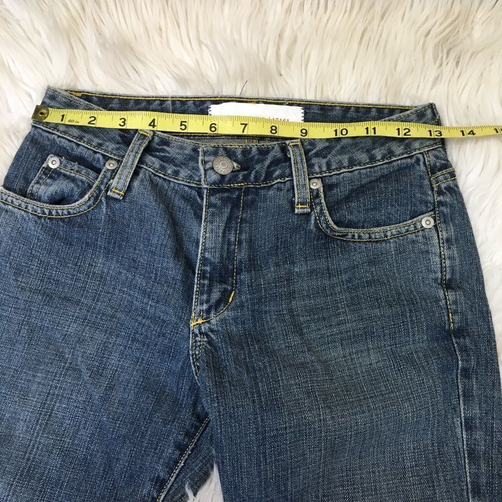 Paper Denim & Cloth Women's Bottom Slit Straight Mid Rise Jeans 25 - Picture 8 of 12